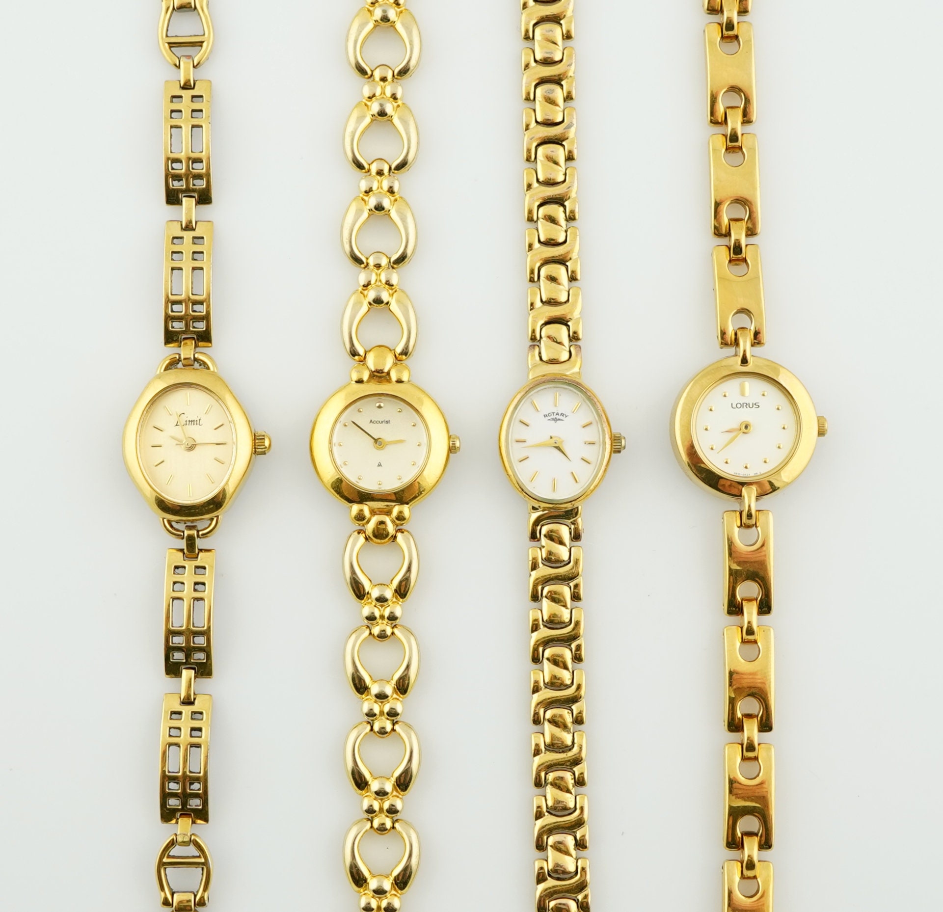 Gold watch store for girl