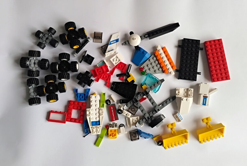 Vintage Mattoncini Lego Lego Auto Parti Epoca Di Lego 1990 Etsy
