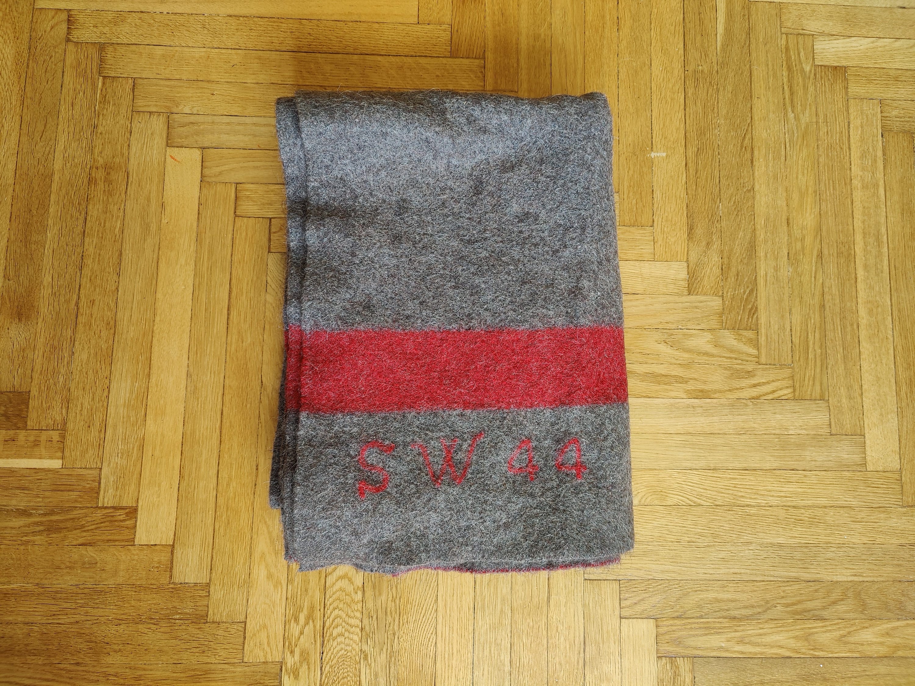 Original Swiss Army wool Blanket Vintage Swiss military Etsy