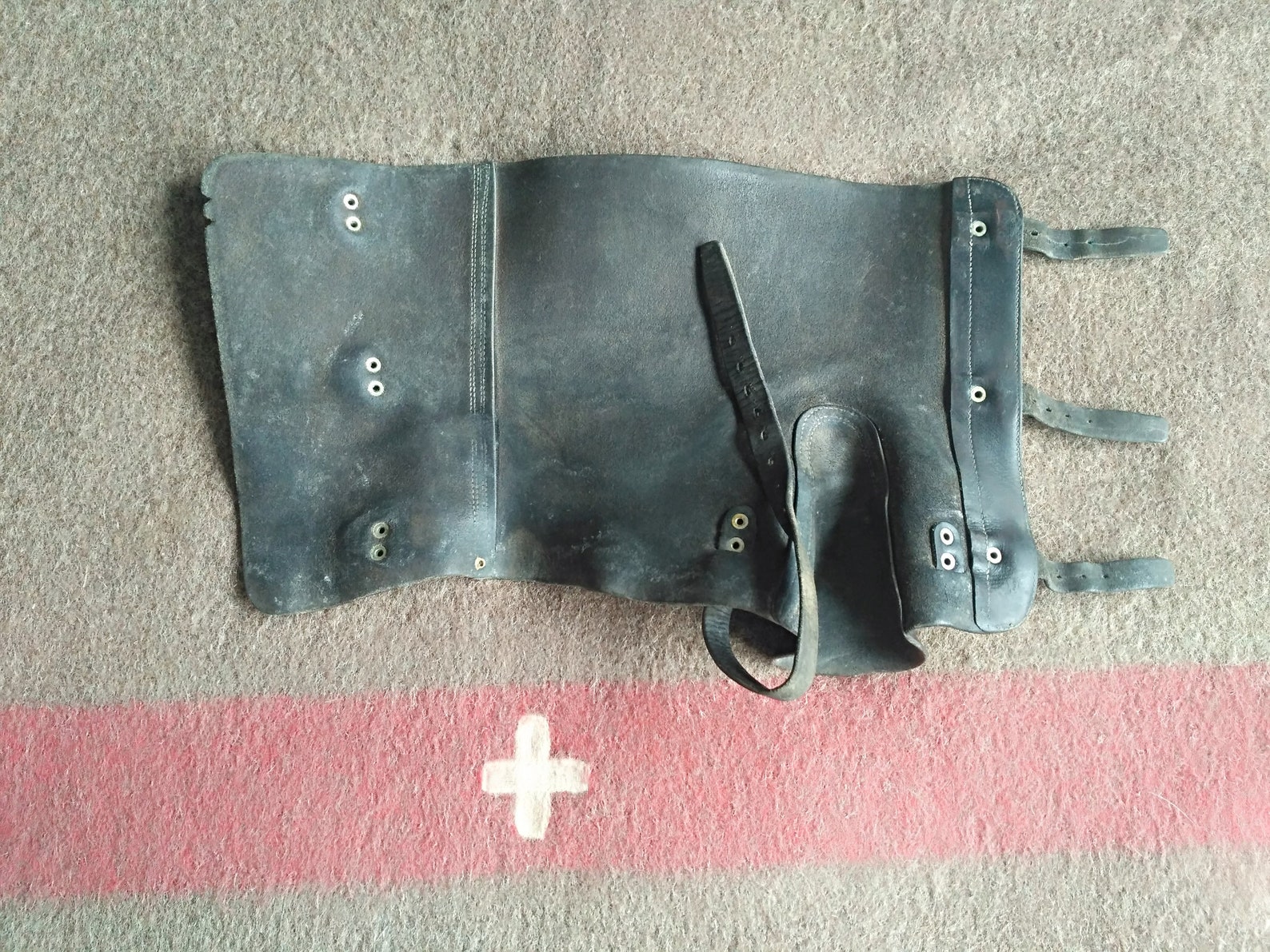 SWISS ARMY GAITERS Swiss Military Gaiters Black Leather Etsy