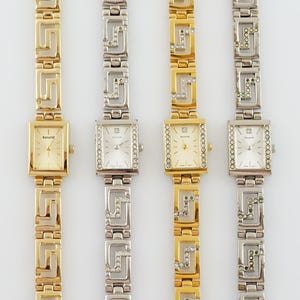 Vintage Accurist damklocka: Tunt rektangulärt cocktailarmbandsur