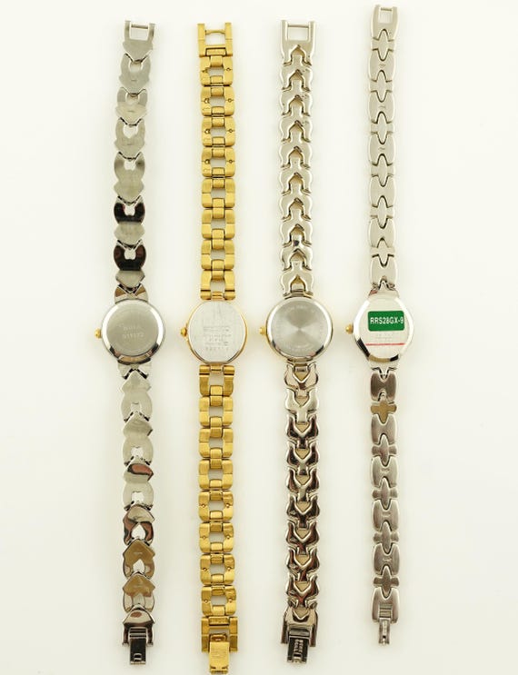 Vintage Ladies Cocktail Seiko Watch, Bulova, Avia, Lorus 