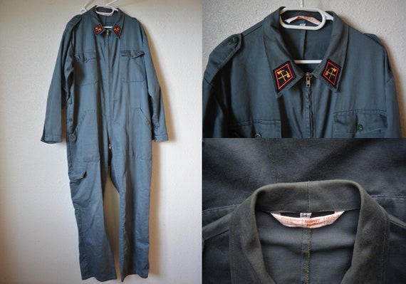 Original Swiss Army Overalls made by Lutteurs, Mil