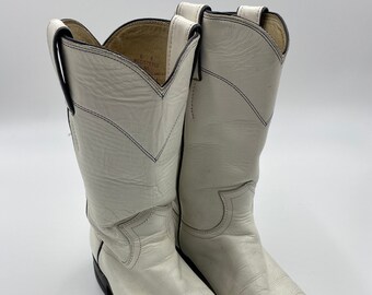 justin white sole boots