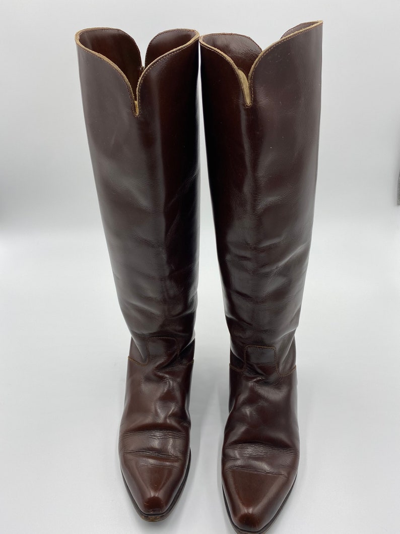 charles david hound knee high boot
