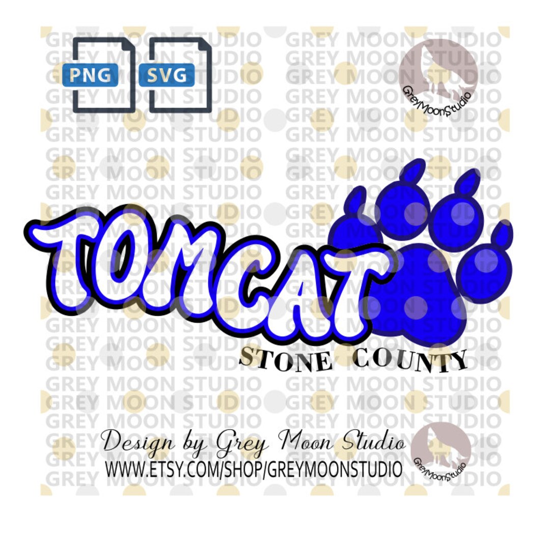 Class, Tomcat, Stone County, 2025,graduation, Grad, Graffiti, Png, Svg ...