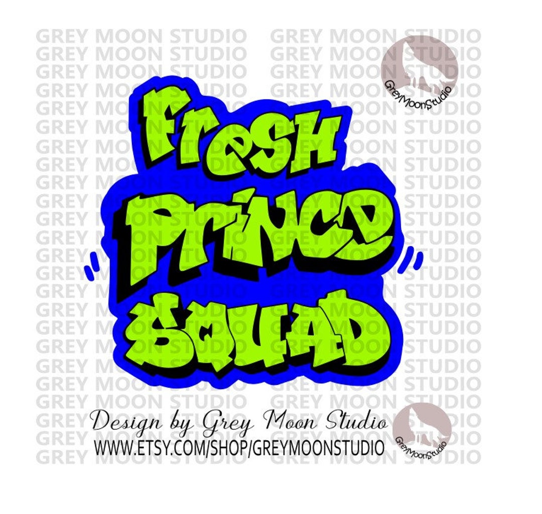Fresh Prince Squad, Prince, Fresh Prince, Fresh, Svg, Png, Party