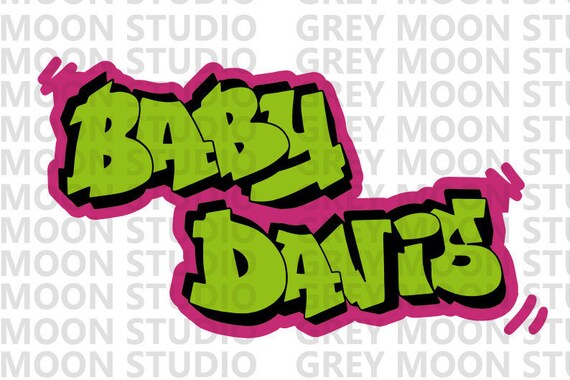 Download baby Davis baby baby shower fresh prince family 80s svg | Etsy
