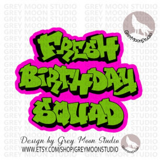 Download Fresh Birthday Squad Birthday Squad Fresh Prince Boy Etsy