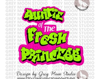 auntie of the fresh princess, fresh princess, 80&#39;s, tv theme, greymoonstudio, SVG,  digital designs, party, auntie