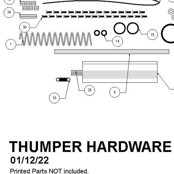 THUMPER BETA - Hardware Kit