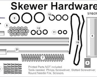 Skewer Homemade by Taffy - Hardware Kit