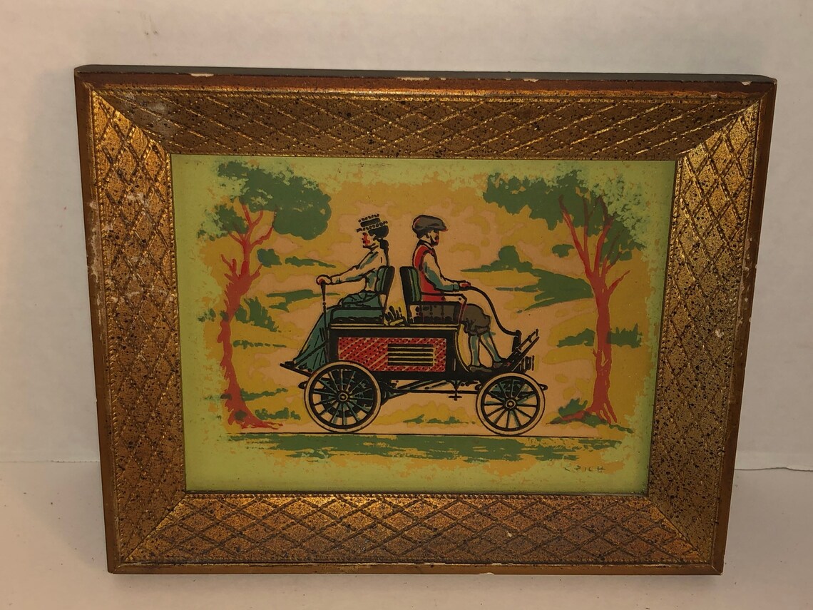 Vintage 1940s Borin Art Products Corp Chicago IL Lot of 4 Etsy