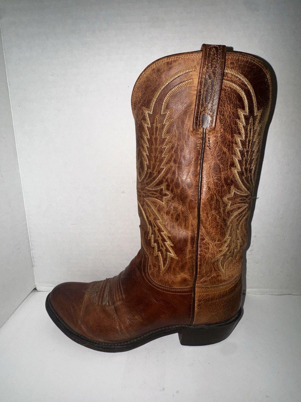 Lucchese 1883 Crayton N1547R Mad Dog Goat Leather Cowboy 