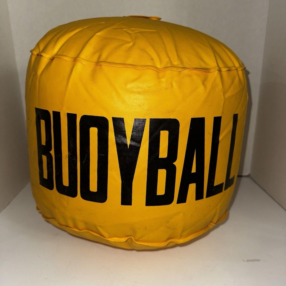 Seaway Inflatable Vintage 1980s-1990s Seaway Buoyball Inflatable Boat Fender Ball ~18 ...