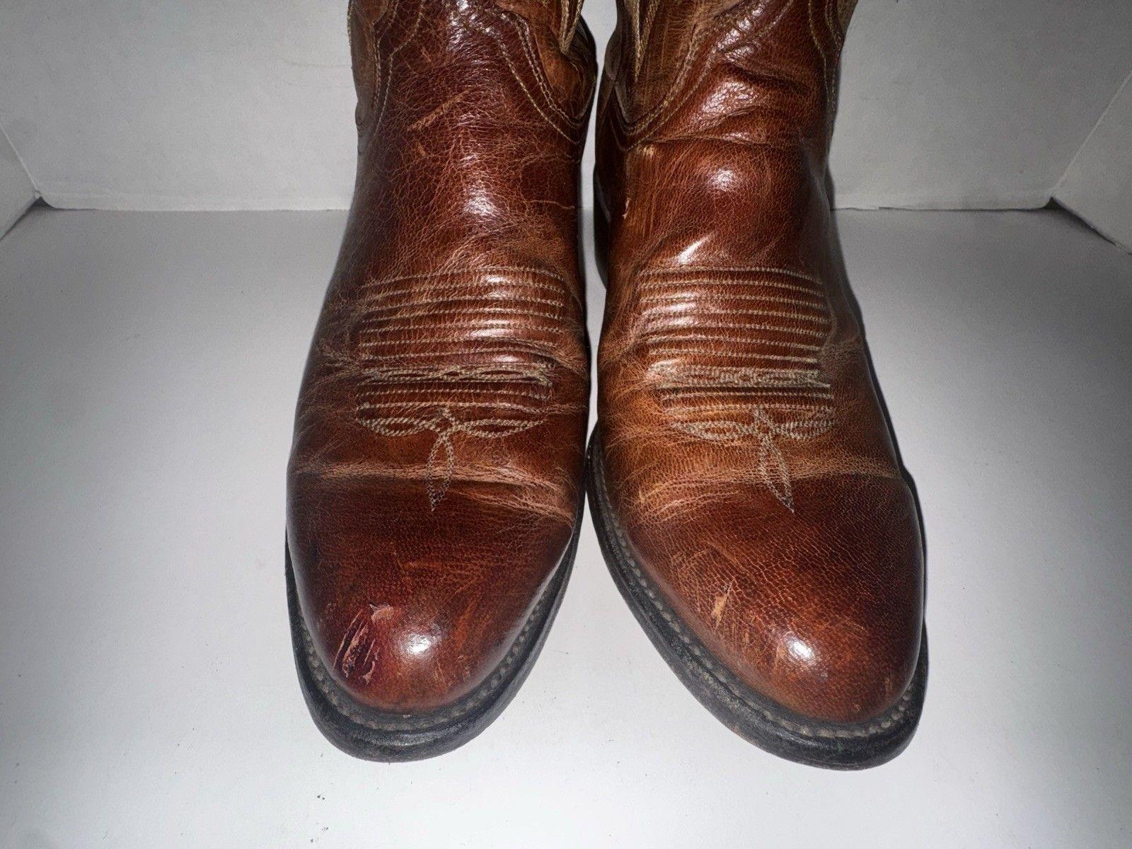 Lucchese 1883 Crayton N1547R Mad Dog Goat Leather Cowboy  display picture 1