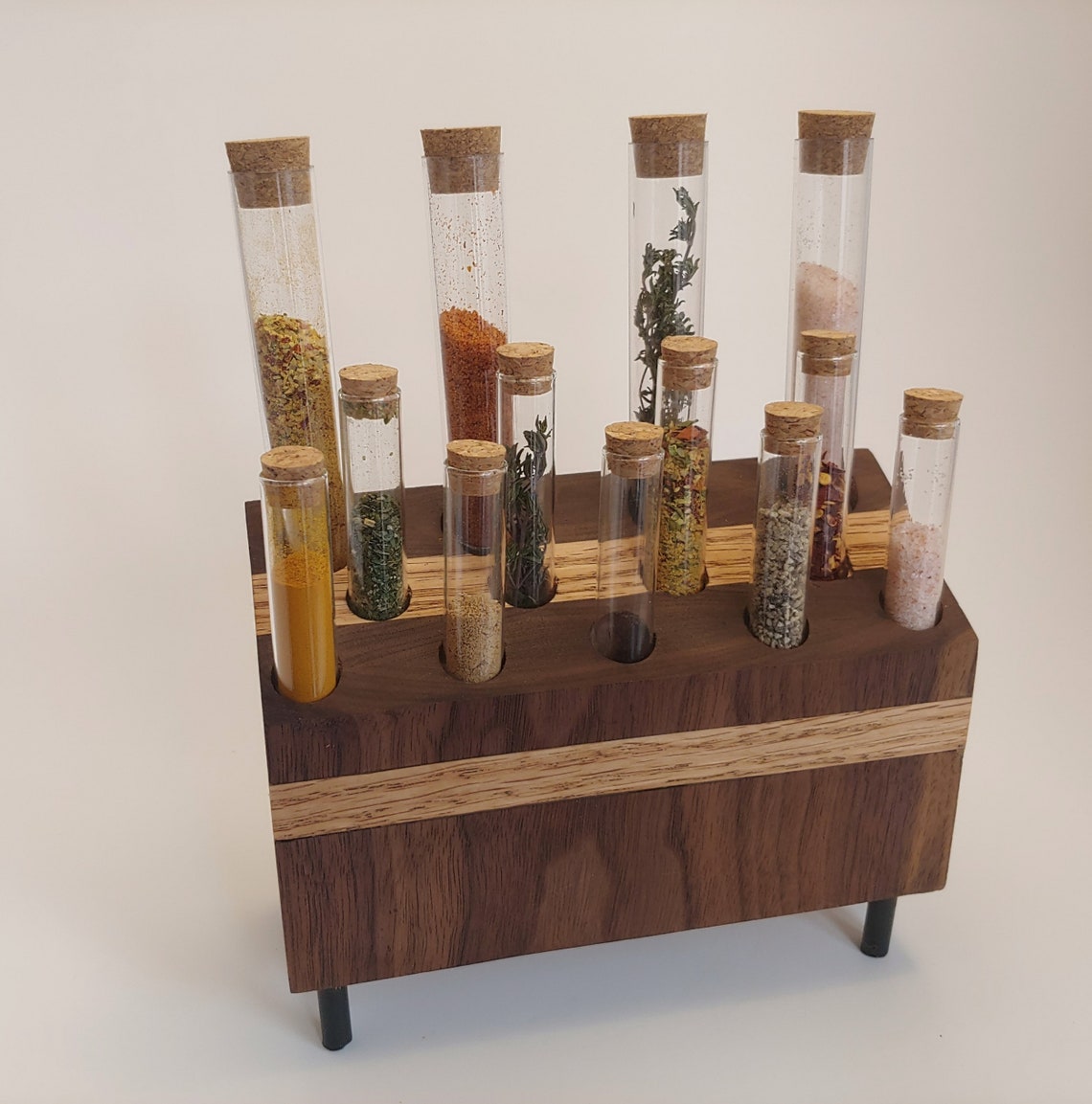Modern Test Tube Spice Rack Etsy