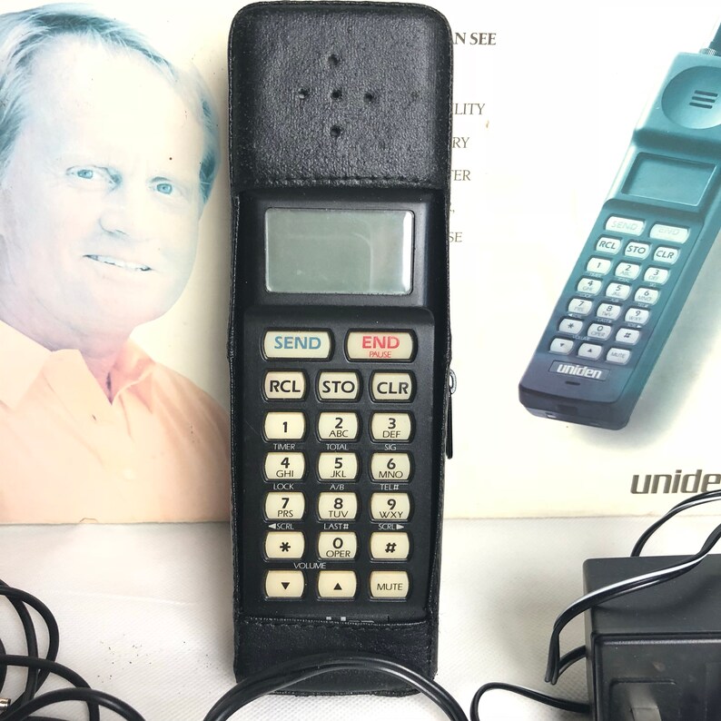 Uniden CP5000 Portable Cellular Telephone 1990 with 2 Etsy