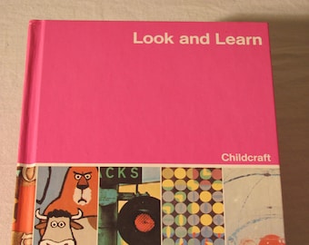 Look and Learn Childcraft Vintage Children's Hardback