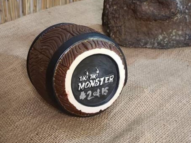 Rum Barrel Tiki Mug 16oz Etsy