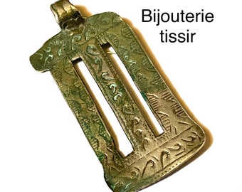 Old Berber pendant . Berber fine pendant. Berber jewels