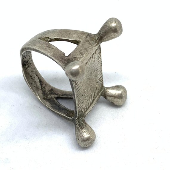 African Vintage Tuareg ring - image 3