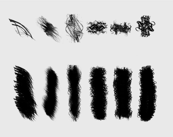 6 Photoshop Brushes Hair / Fur for Digital Art and - Etsy 6 Photoshop Brushes Hair / Fur for Digital Art and - Etsy
