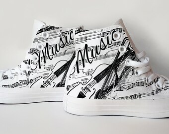 music converse shoes