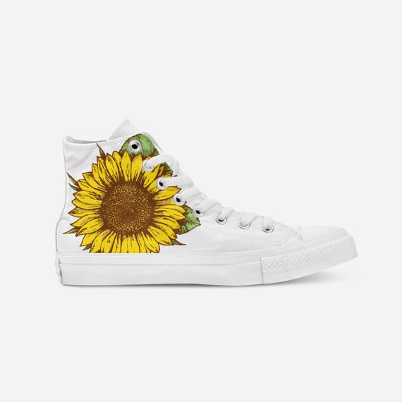 Sunflower ShoesSunflower ConverseCustom 