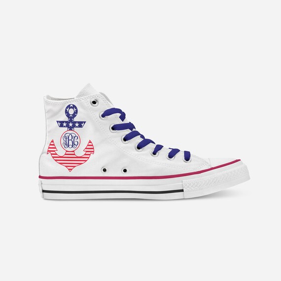 etsy monogram converse