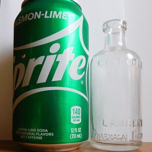 Vintage Listerine Lambert Pharmacal Company Glass Bottle