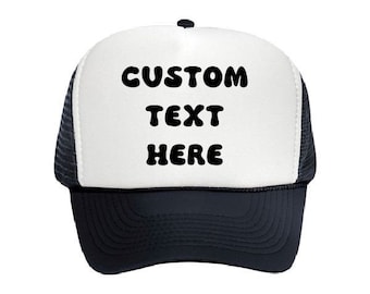 Custom Trucker Hats, Custom Hats, Bachelorette Hats, Girls Trip Favors, Spring Break Hat, Trucker Hats For Women, Trucker Hats For Men