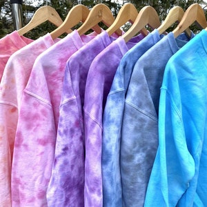 Tie Dye Sweatshirt, Tye Dye Shirt, Neutral Tie Dye, Tie Dye Crewneck, Blank Tie Dye, Womens Shirt, Tye Dye Crewneck Sweatshirt, Shirt