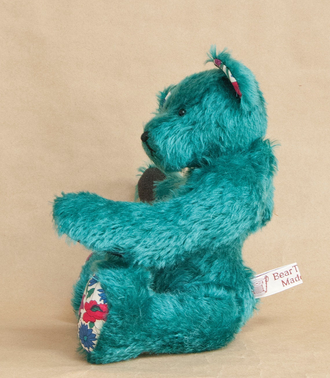 Emerald Green Teddy Bear handgemaakt door BearTonBorough in Etsy