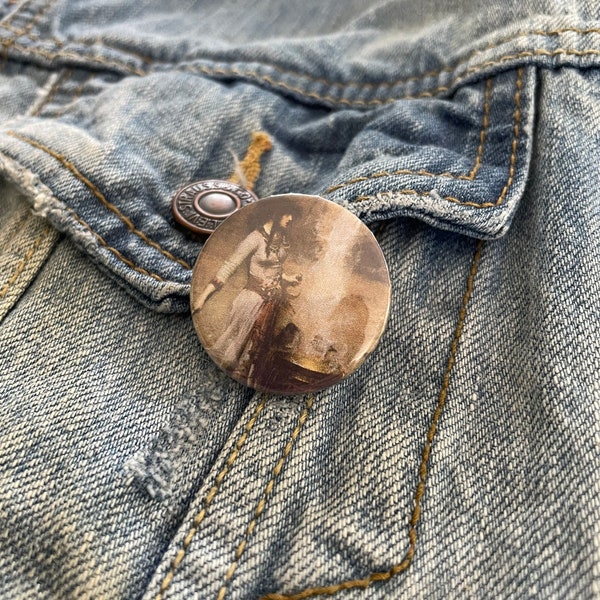 The Magic Circle Pin-Back Button