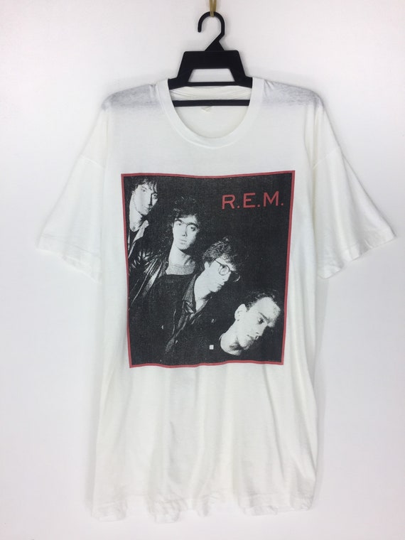 Vintage 1989 rem rock band tshirt tee