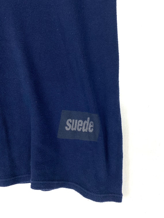 Vintage 90\u2019s Suede psycho album tshirt tee brit poo