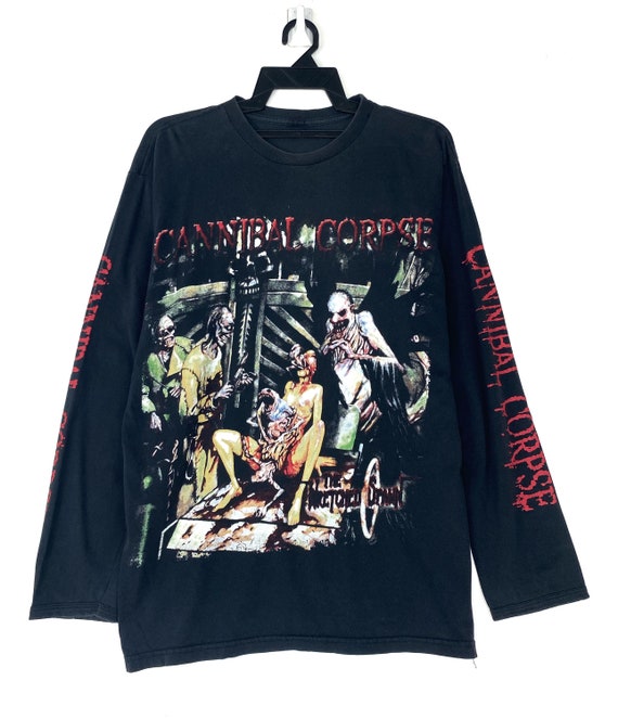 Vintage 90’s Cannibal Corpse band heavy metal tshi