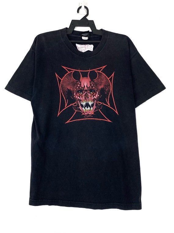 Vintage Pushead Devilman anime horror fight ghost