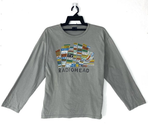 Vintage 90’s Radiohead rock band tshirt tee