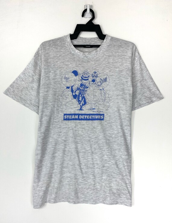 Vintage 90’s Steam Detectives anime tshirt tee