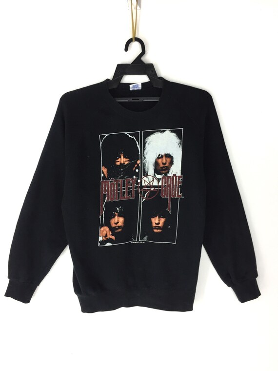 Vintage 1985 Motley Crue rock band sweatshirt jump