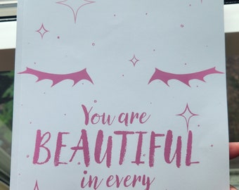 You are Beautiful in Every Size Weight Loss Tracker Pre-Order