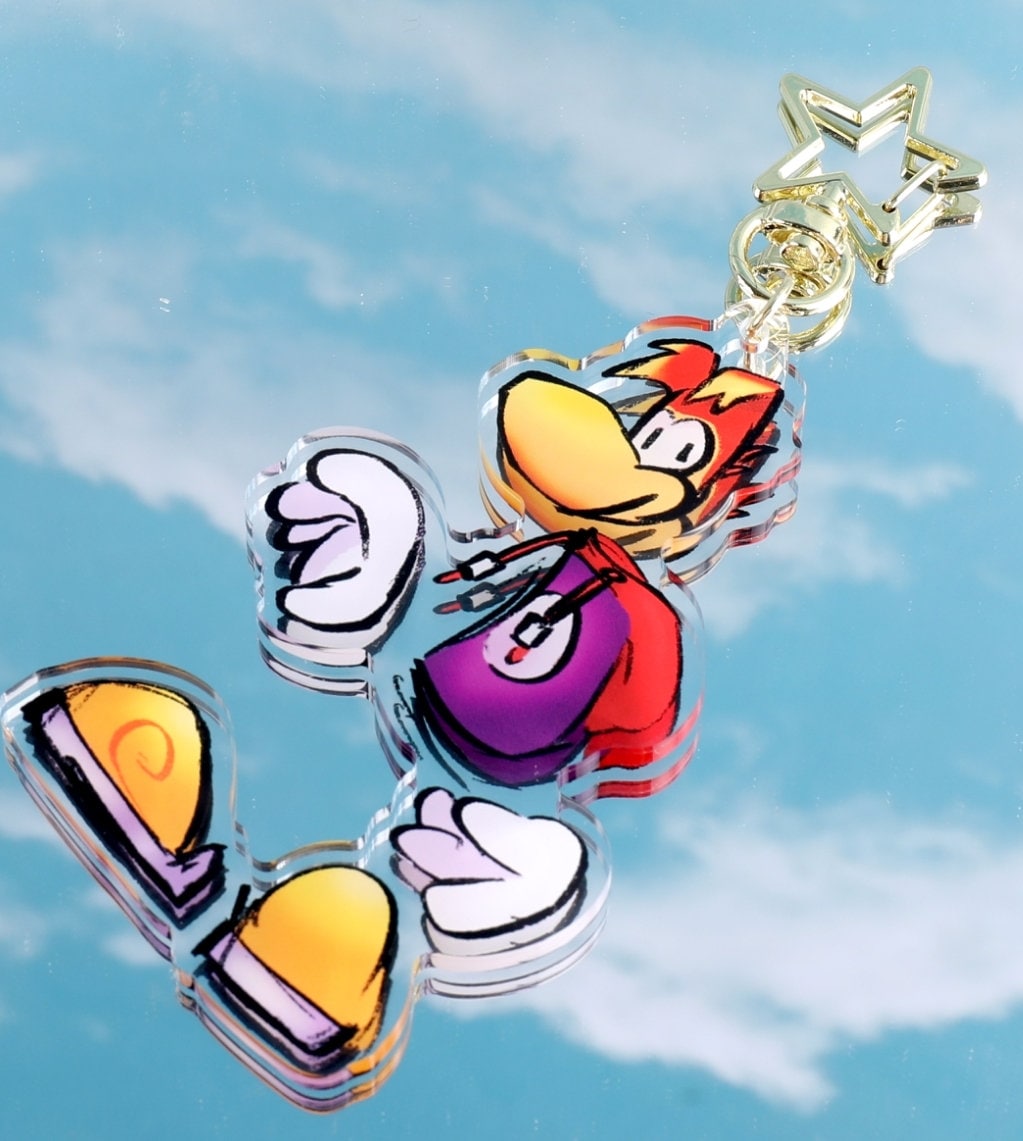 Rayman Keychain - Etsy