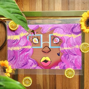 Impresión de limonada de fresa