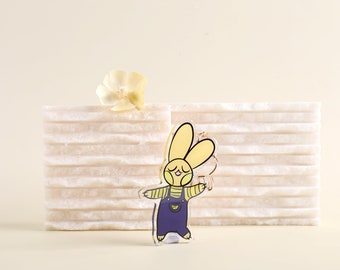 Lemon Bunnie Keychain