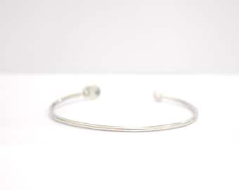 Bracciale rigido in argento