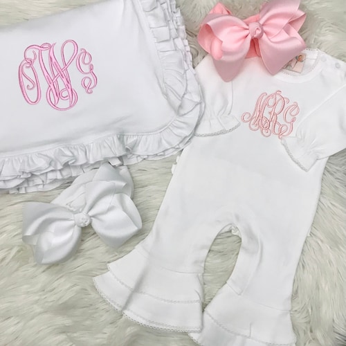 Newborn HOSPITAL Outfit Newborn Girl Coming Home Outfit Baby Etsy