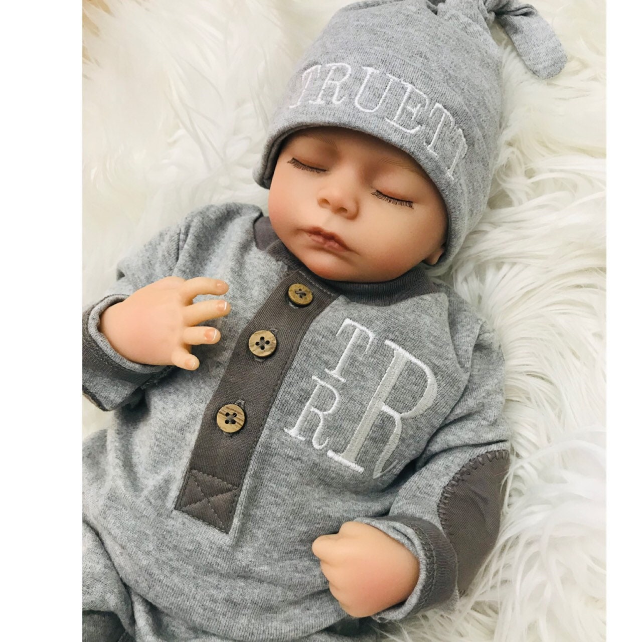 Newborn Boy Coming Home Outfit Baby Boy Going Home Outfit for Etsy