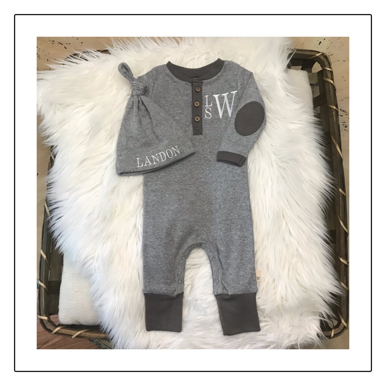 Newborn Boy Coming Home Outfit Baby Boy Going Home Outfit for Etsy